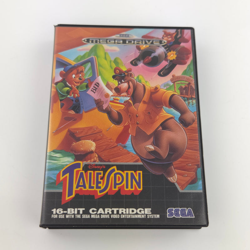 Sega Mega Drive Spiel : Disneys TaleSpin - Modul Anleitung OVP PAL MD