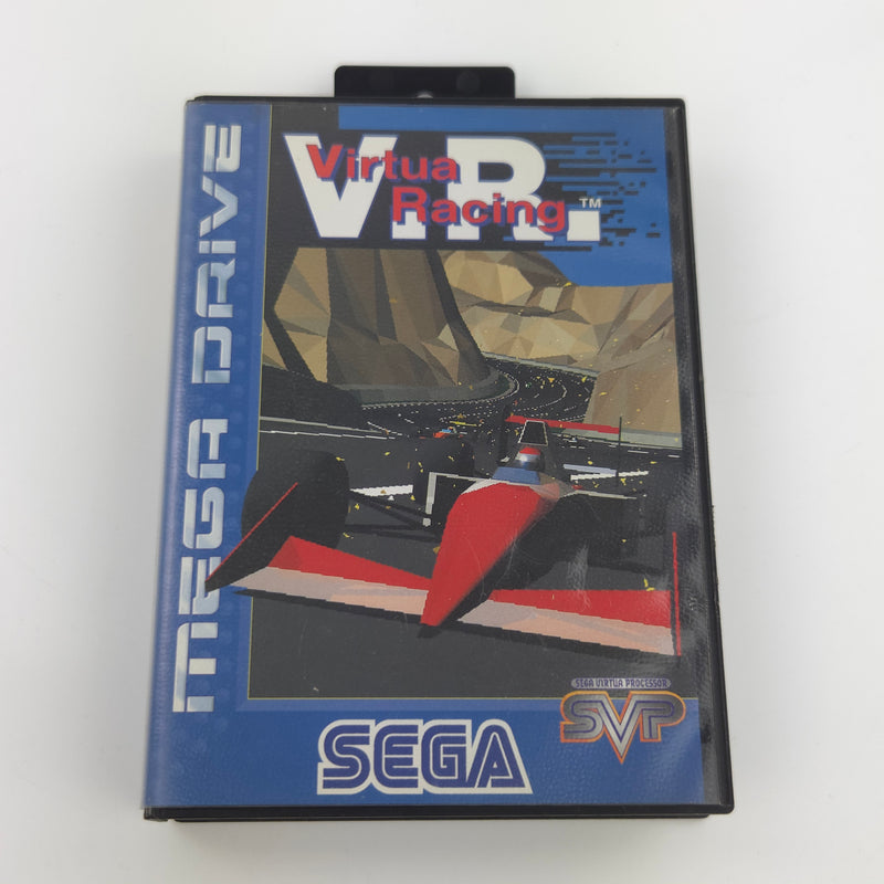 Sega Mega Drive Spiel : V.R. Virtua Racing - Modul Anleitung OVP PAL MD