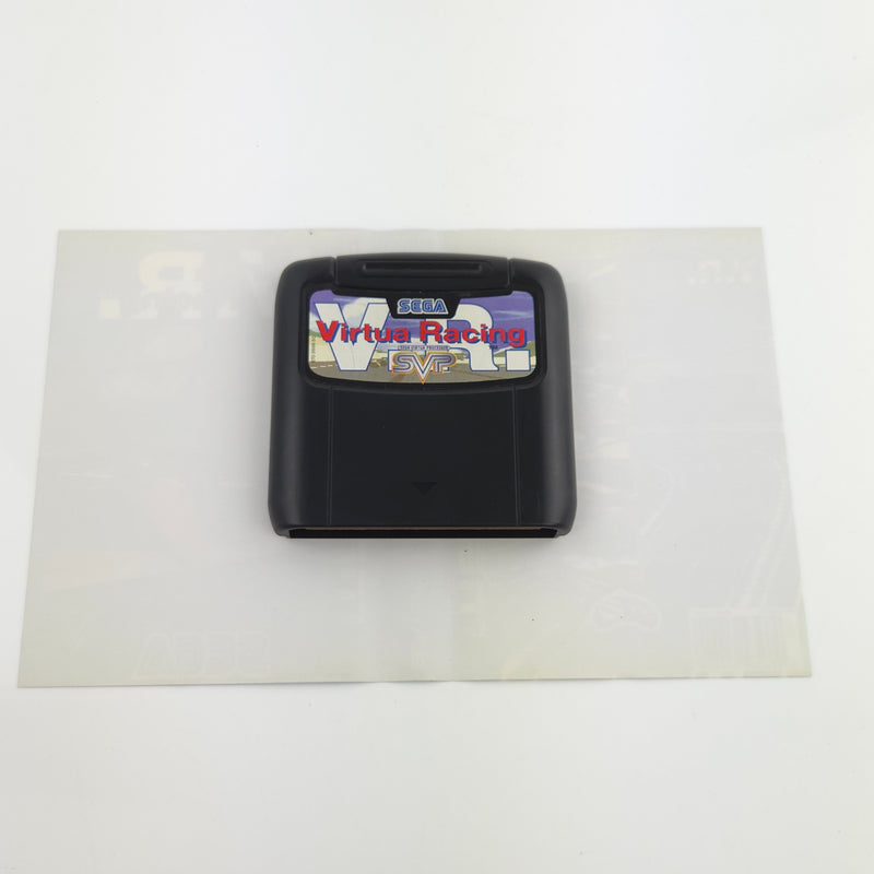 Sega Mega Drive Spiel : V.R. Virtua Racing - Modul Anleitung OVP PAL MD
