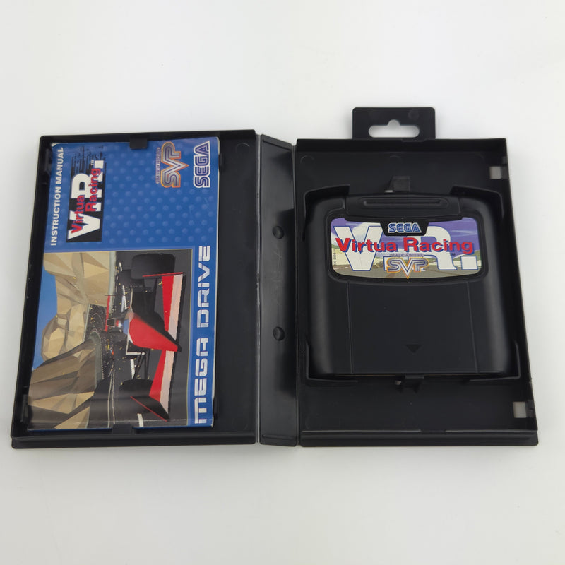 Sega Mega Drive Spiel : V.R. Virtua Racing - Modul Anleitung OVP PAL MD