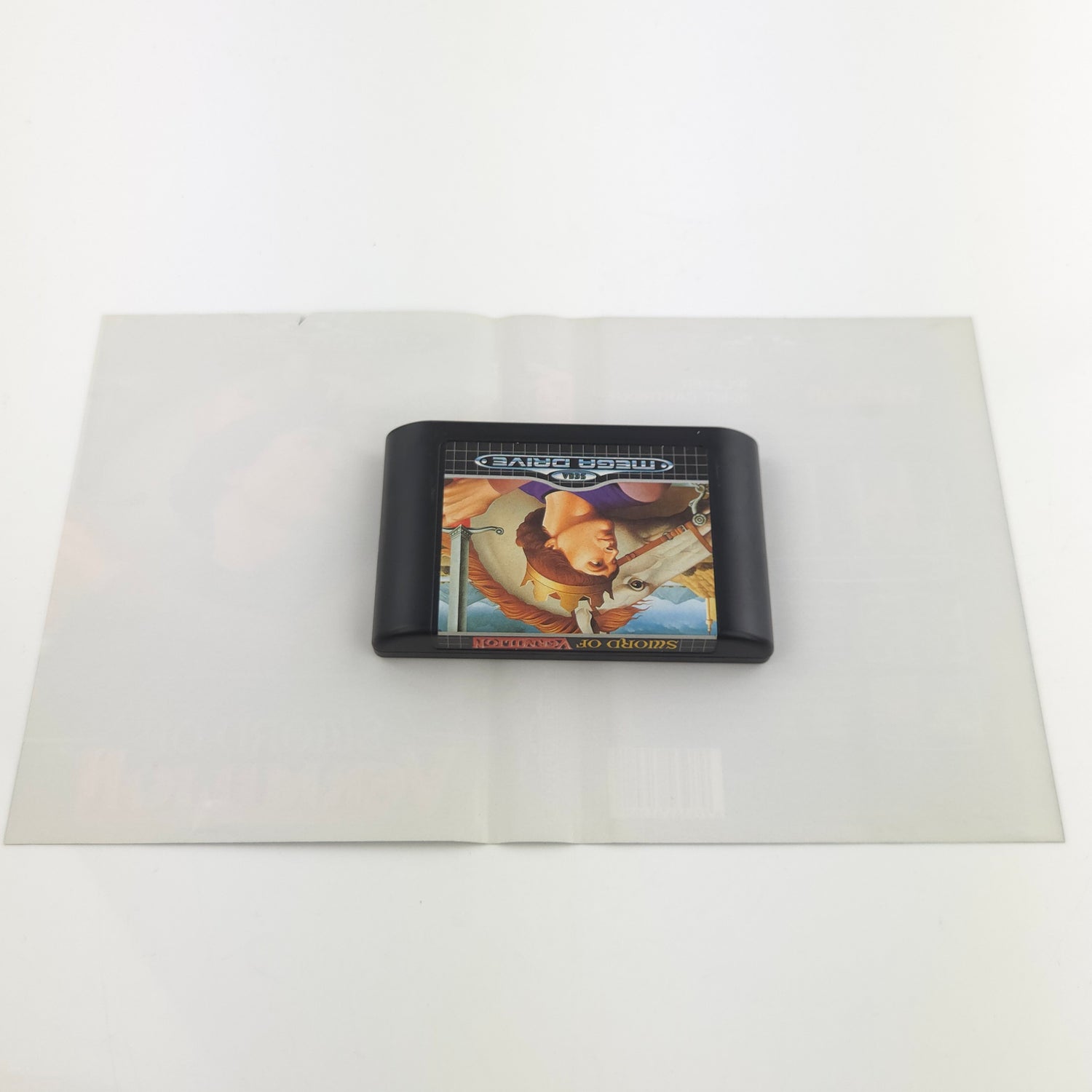 Sega Mega Drive Spiel : Sword of Vermillion + Hintbook - Modul Anleitung OVP