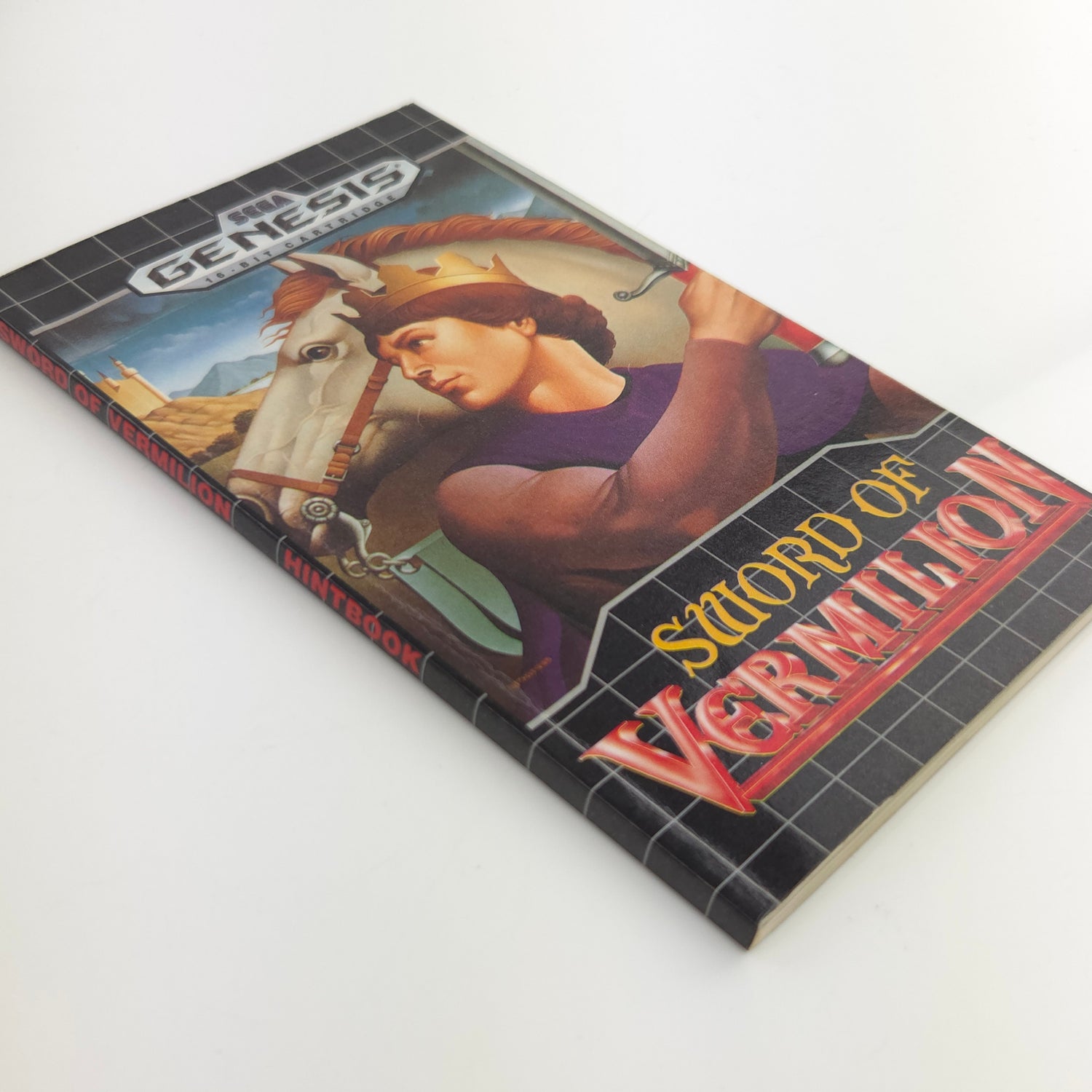 Sega Mega Drive Spiel : Sword of Vermillion + Hintbook - Modul Anleitung OVP