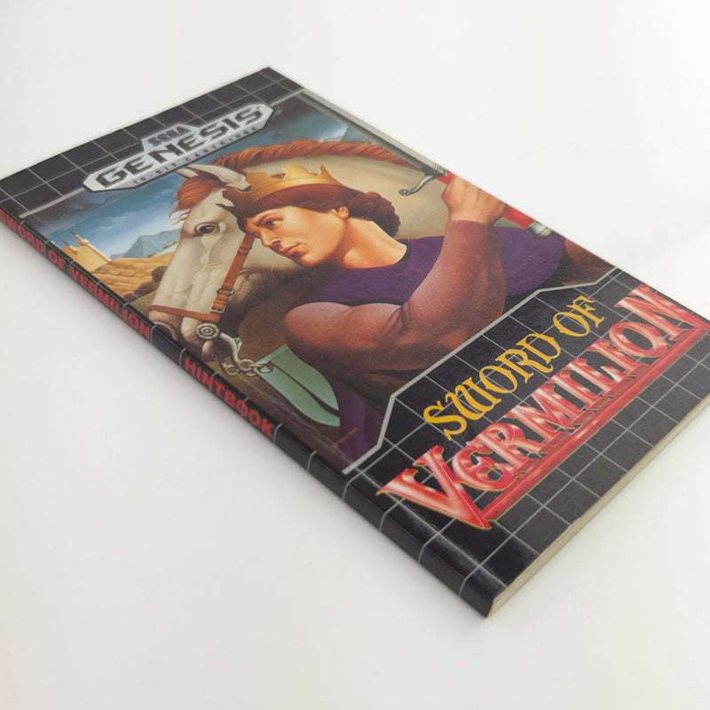 Sega Mega Drive Spiel : Sword of Vermillion + Hintbook - Modul Anleitung OVP
