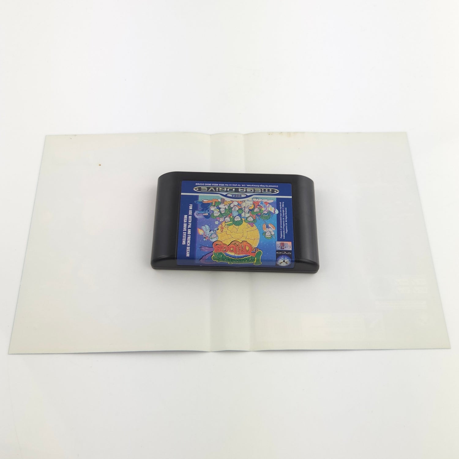 Sega Mega Drive Spiel : Lemmings 2 The Tribes - Modul Anleitung OVP PAL MD