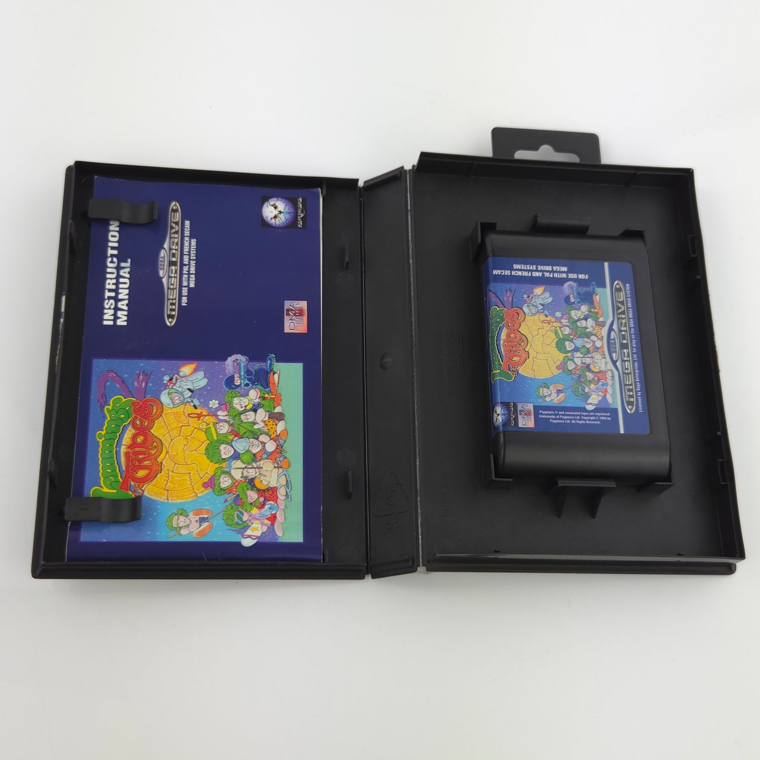 Sega Mega Drive Spiel : Lemmings 2 The Tribes - Modul Anleitung OVP PAL MD