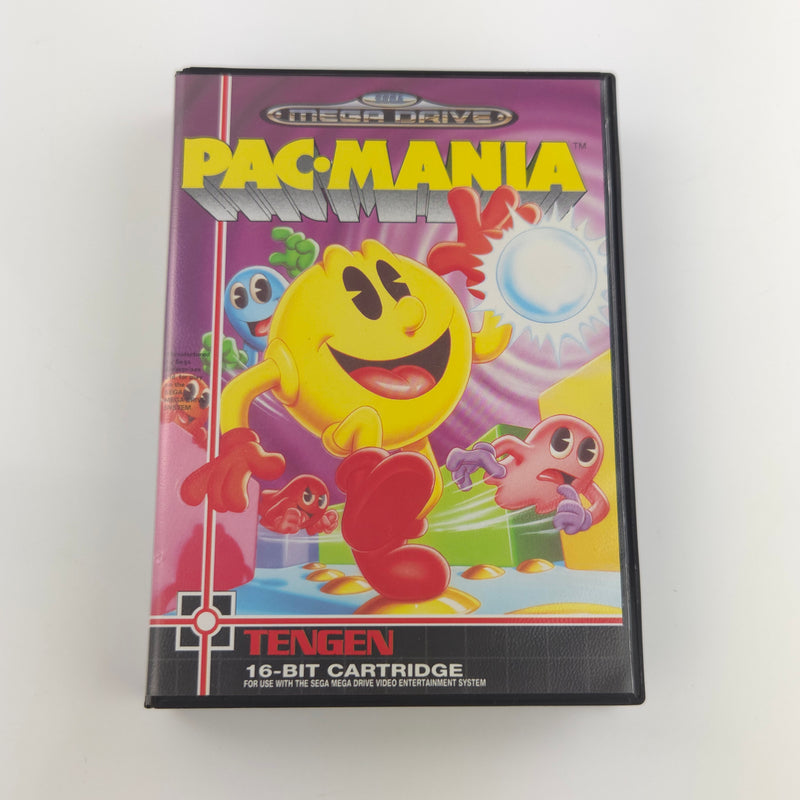 Sega Mega Drive Spiel : Pac-Mania - Modul Anleitung OVP / MD PAL Game