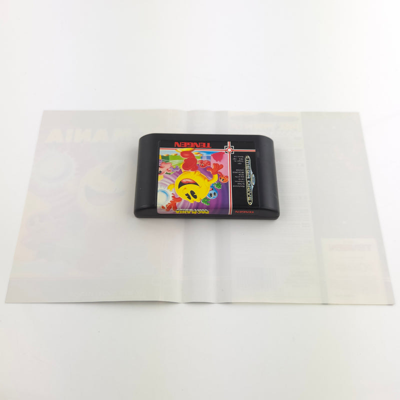 Sega Mega Drive Spiel : Pac-Mania - Modul Anleitung OVP / MD PAL Game