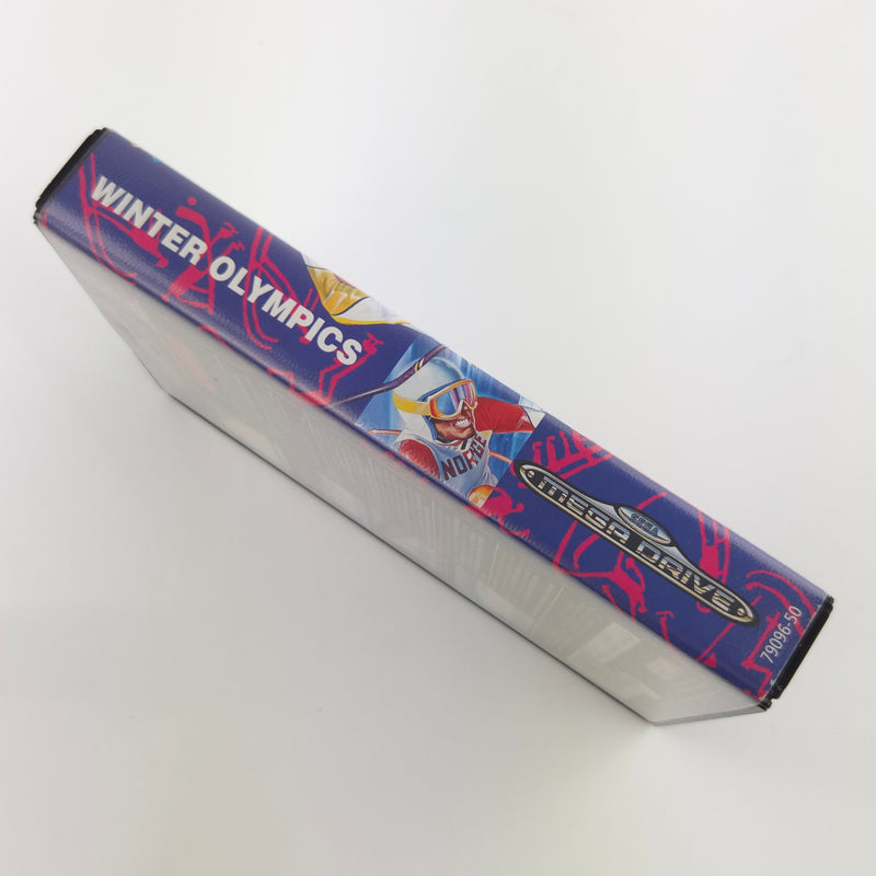 Sega Mega Drive Spiel : Lillehammer 94 Winter Olympics - Modul Anleitung OVP PAL