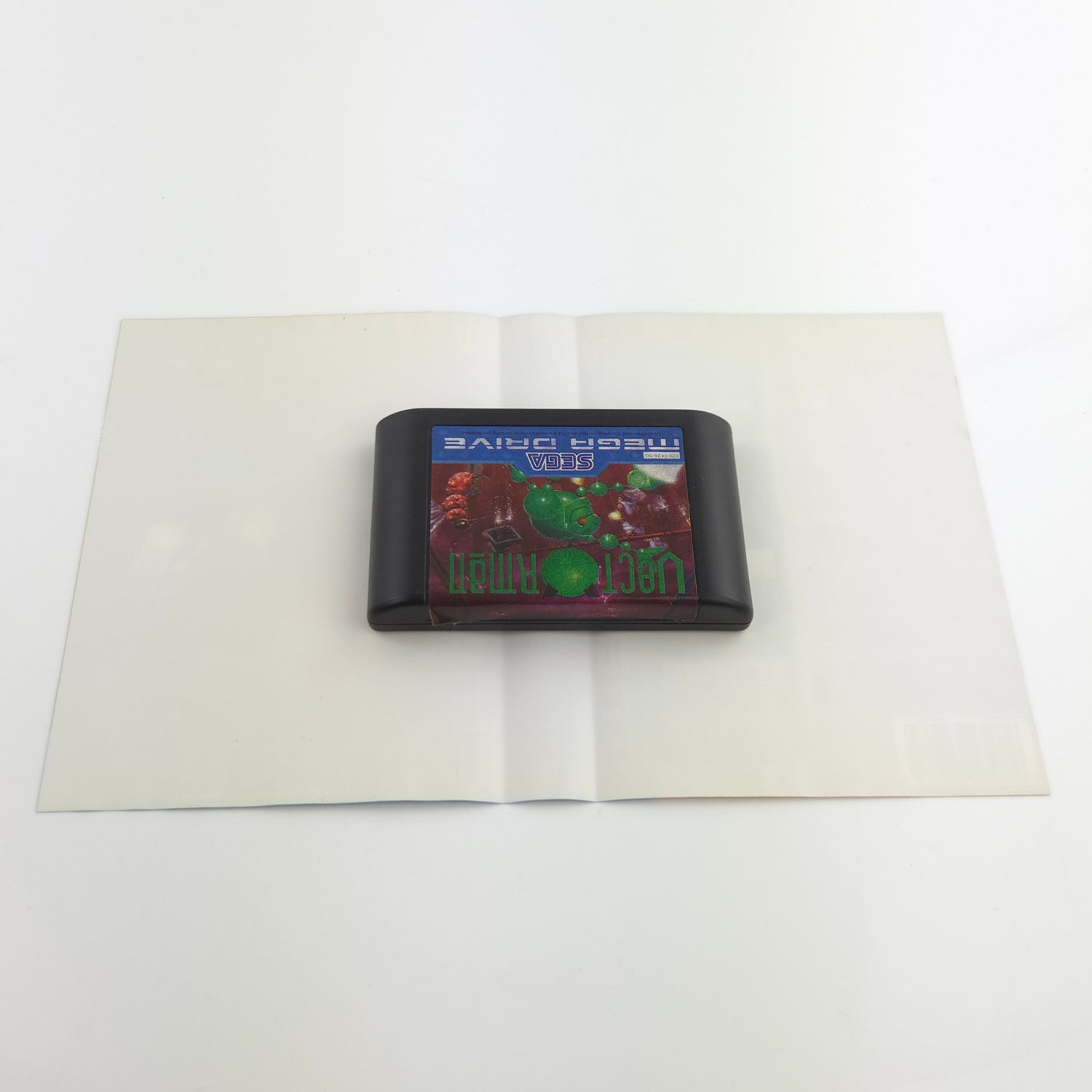 Sega Mega Drive Spiel : Vectorman - MD Modul Anleitung OVP / PAL Game