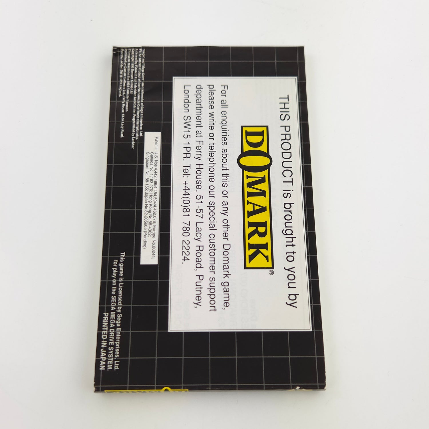 Sega Mega Drive Spiel : F1 FIA Formula One World Championship - MD OVP PAL