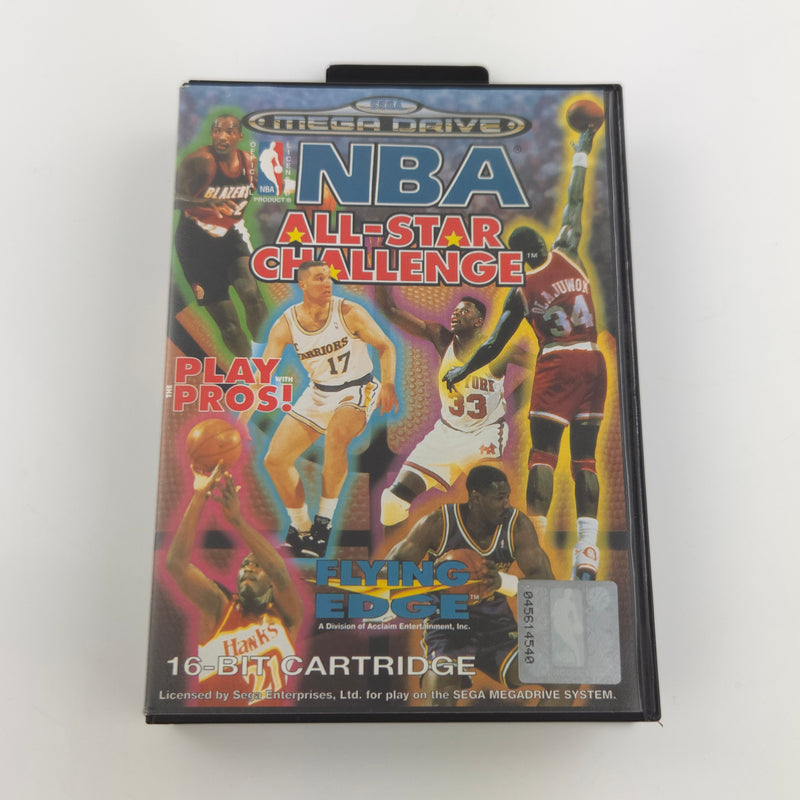 Sega Mega Drive Spiel : NBA All-Star Challenge - Basketball Modul Anleitung OVP
