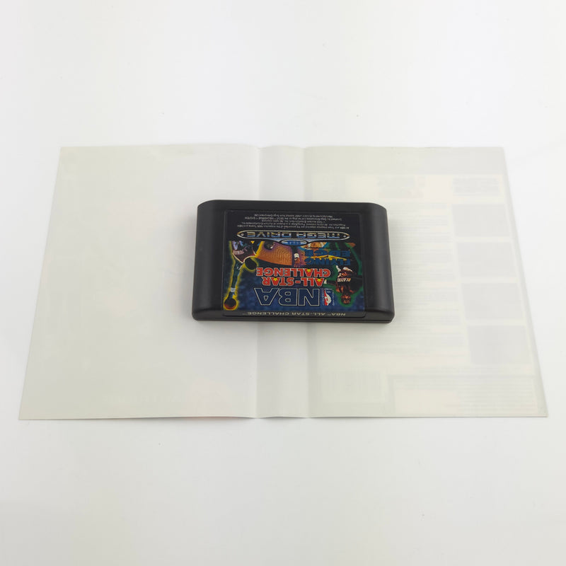 Sega Mega Drive Spiel : NBA All-Star Challenge - Basketball Modul Anleitung OVP