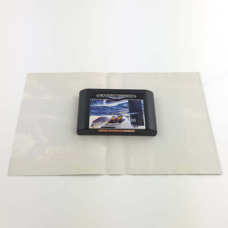 Sega Mega Drive Spiel : 688 Attack Sub Simulator Series - Modul Anleitung OVP MD