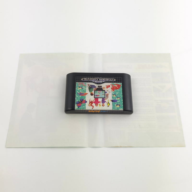 Sega Mega Drive Spiel : Art Alive - Modul Anleitung OVP / MD PAL Game