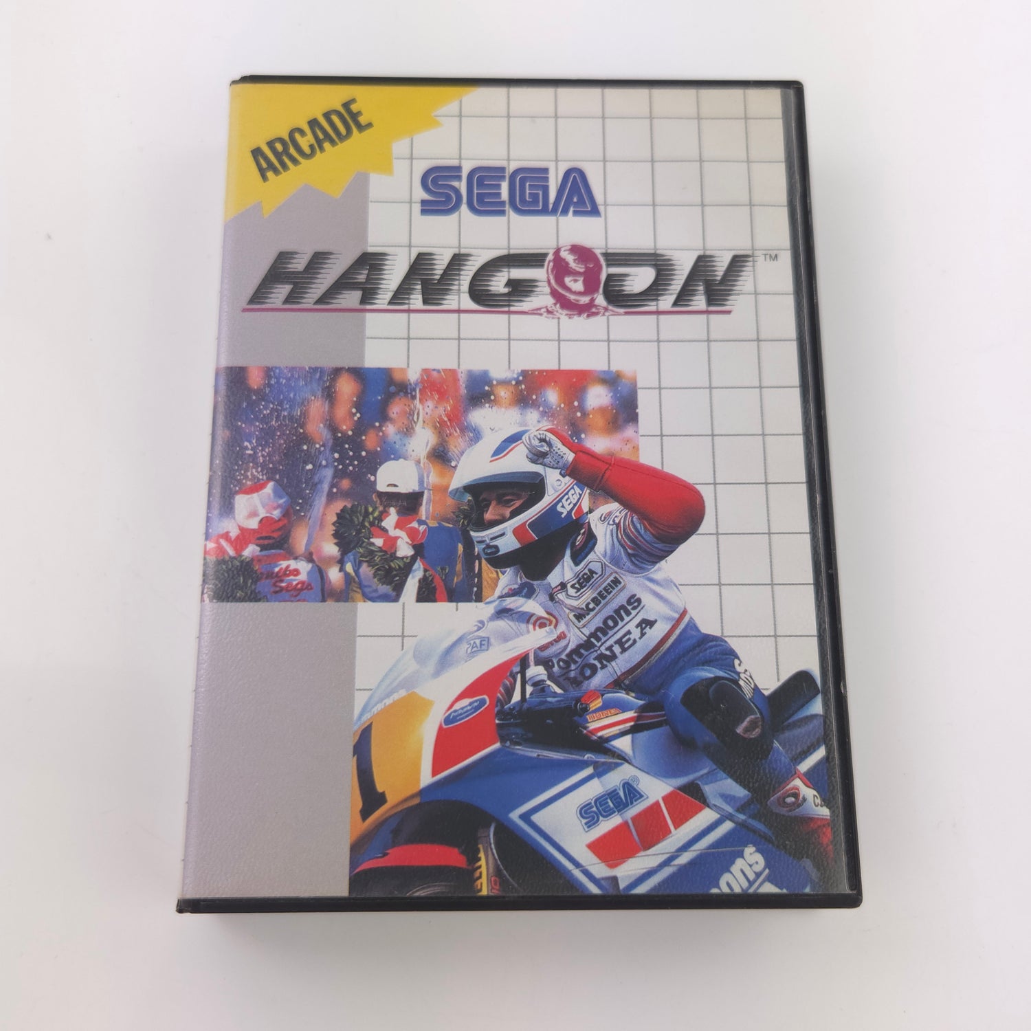 Sega Master System Spiel : Hang On - Cartridge / Modul OVP ohne Anleitung MS PAL