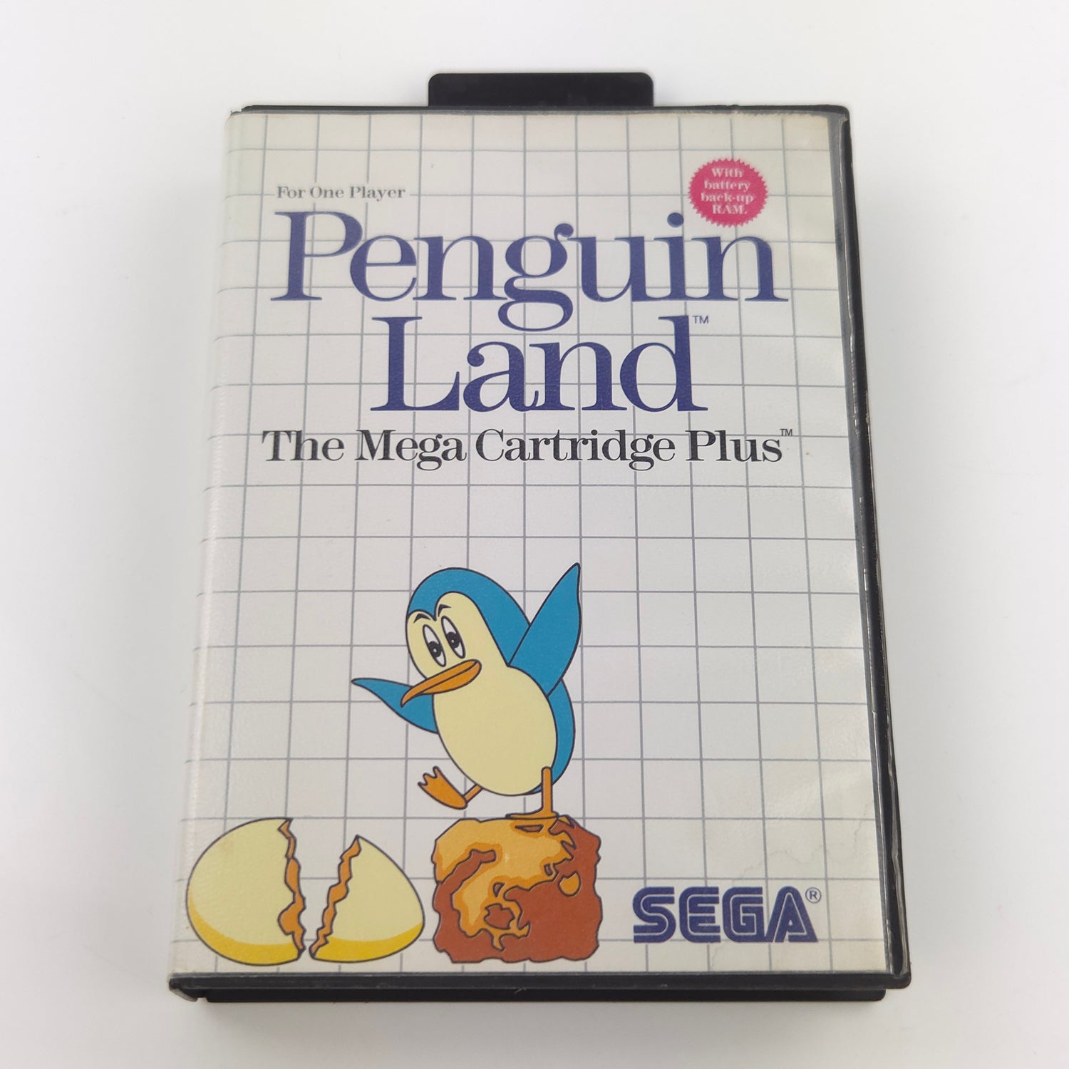 Sega Master System Spiel : Penguin Land - Cartridge / Modul OVP ohne Anleitung