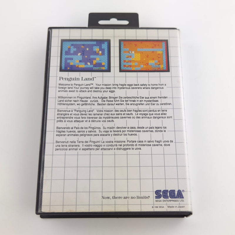 Sega Master System Spiel : Penguin Land - Cartridge / Modul OVP ohne Anleitung