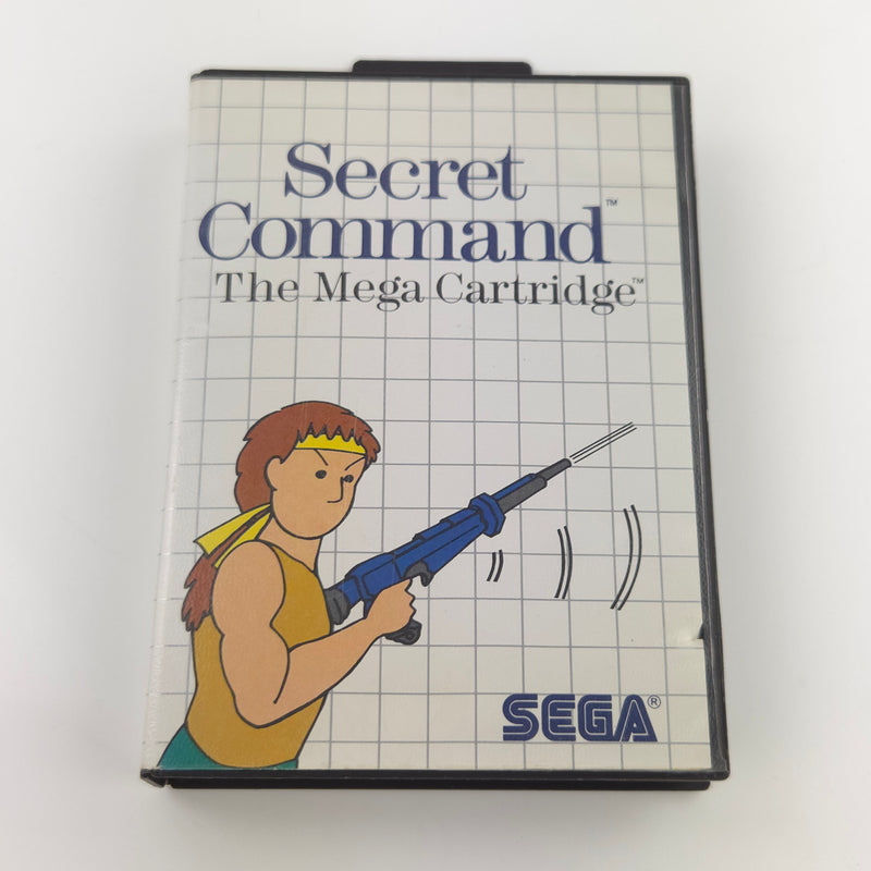 Sega Master System Spiel : Secret Command - Cartridge / Modul OVP ohne Anleitung