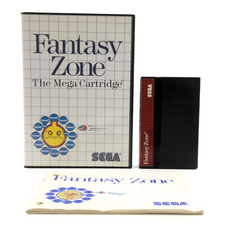 Sega Master System Spiel : Fantasy Zone - Cartridge / Modul Anleitung OVP MS PAL