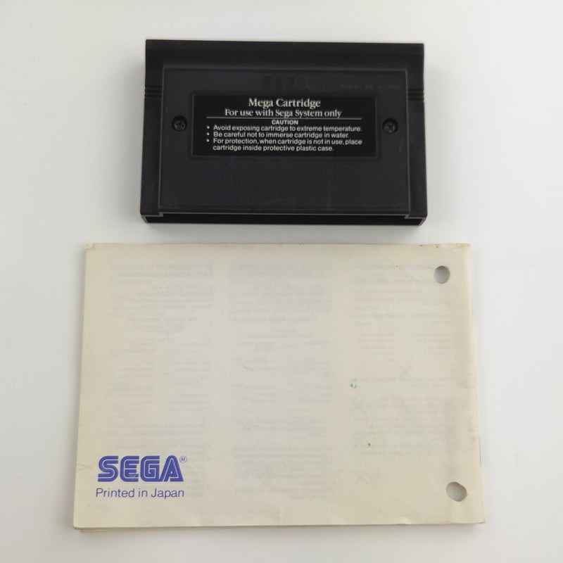 Sega Master System Spiel : Fantasy Zone - Cartridge / Modul Anleitung OVP MS PAL