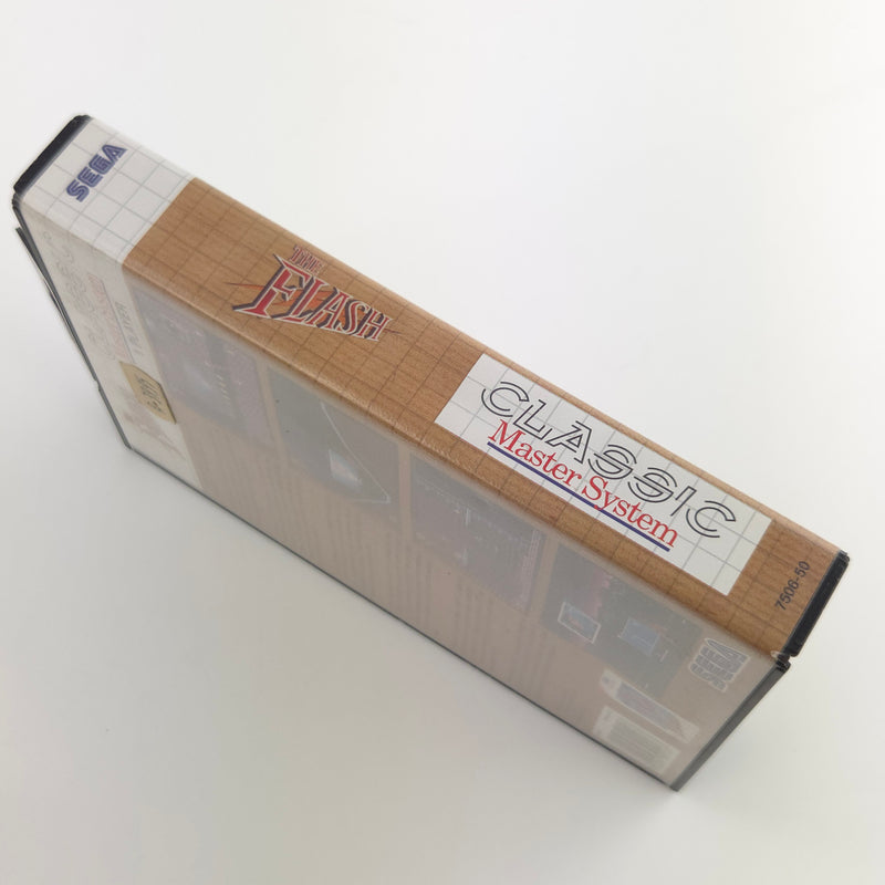 Sega Master System Spiel : The Flash - Cartridge / Modul Anleitung Classic OVP