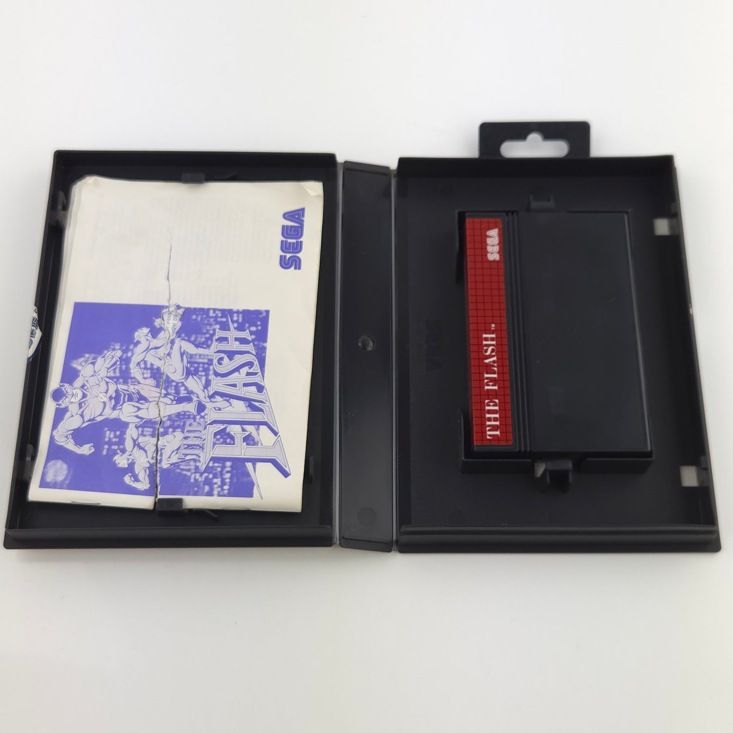 Sega Master System Spiel : The Flash - Cartridge / Modul Anleitung Classic OVP
