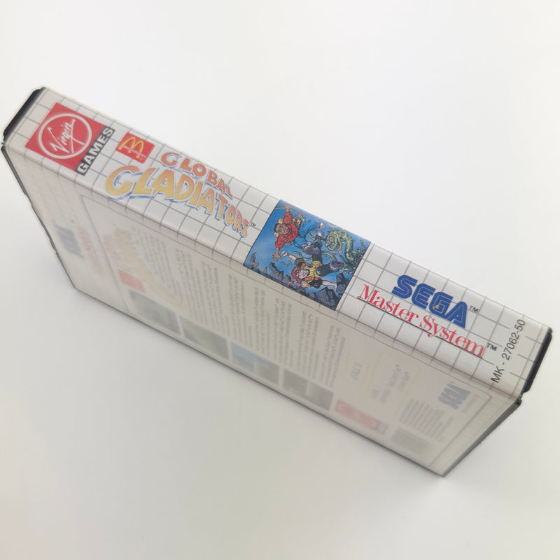 Sega Master System Spiel : Global Gladiator - Modul Cartridge MS OVP Anleitung
