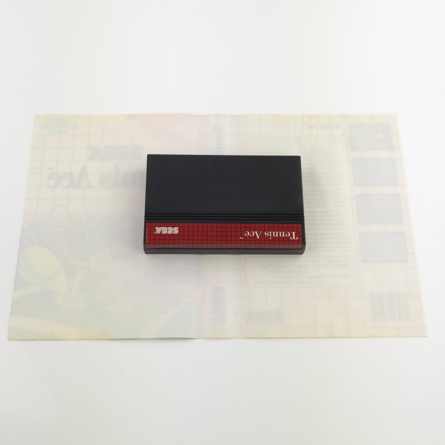 Sega Master System Spiel : Tennis Ace - Modul Cartridge MS OVP Anleitung PAL