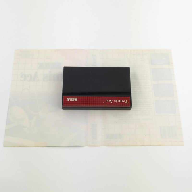 Sega Master System Spiel : Tennis Ace - Modul Cartridge MS OVP Anleitung PAL