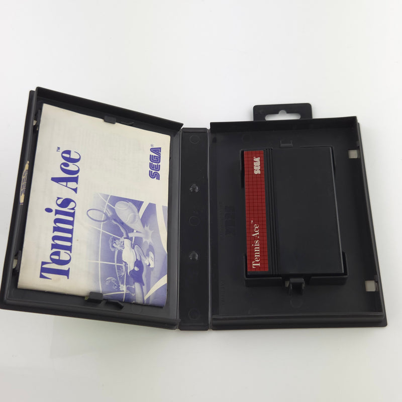 Sega Master System Spiel : Tennis Ace - Modul Cartridge MS OVP Anleitung PAL