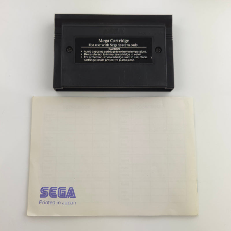 Sega Master System Spiel : The Ninja - Modul Cartridge MS OVP Anleitung PAL