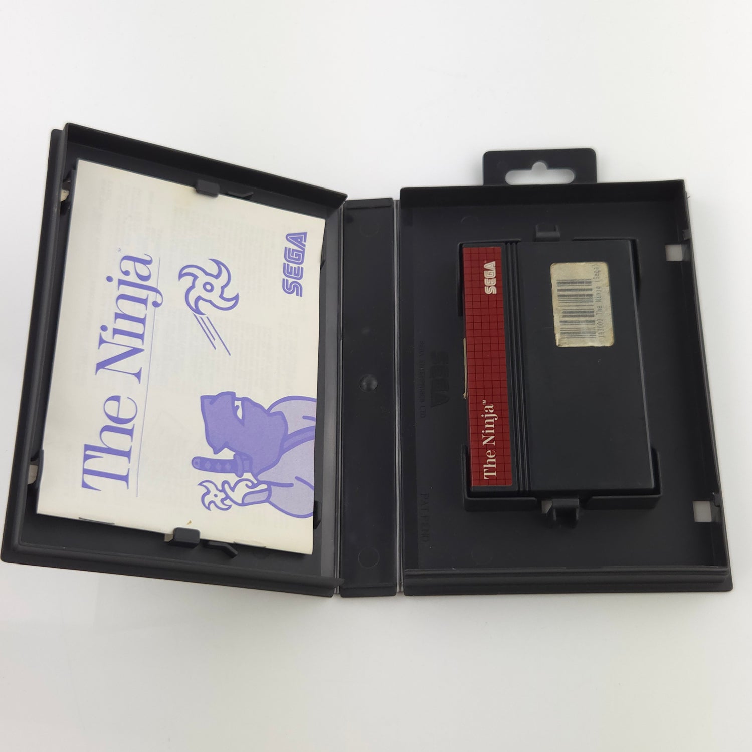 Sega Master System Spiel : The Ninja - Modul Cartridge MS OVP Anleitung PAL