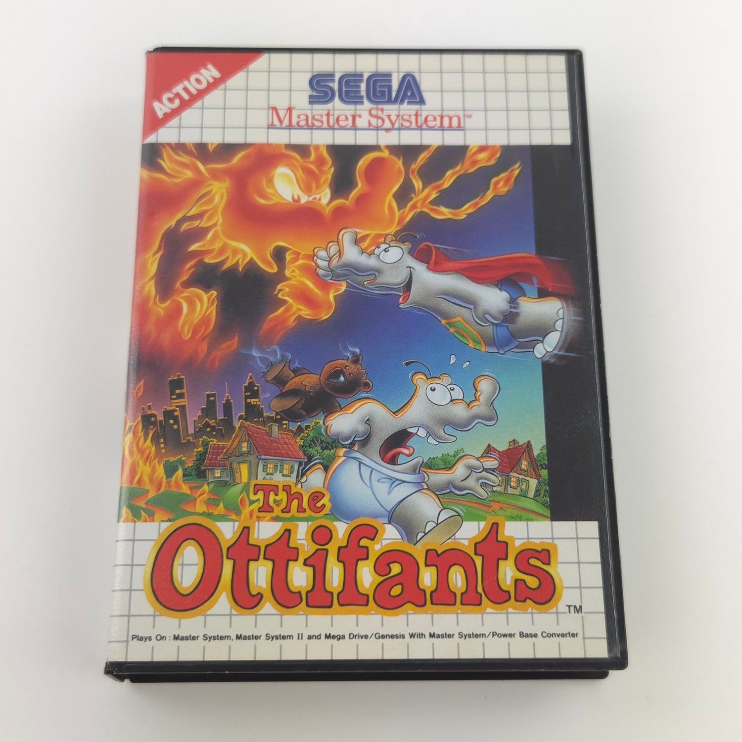 Sega Master System Spiel : The Ottifants - Modul Cartridge MS OVP Anleitung PAL