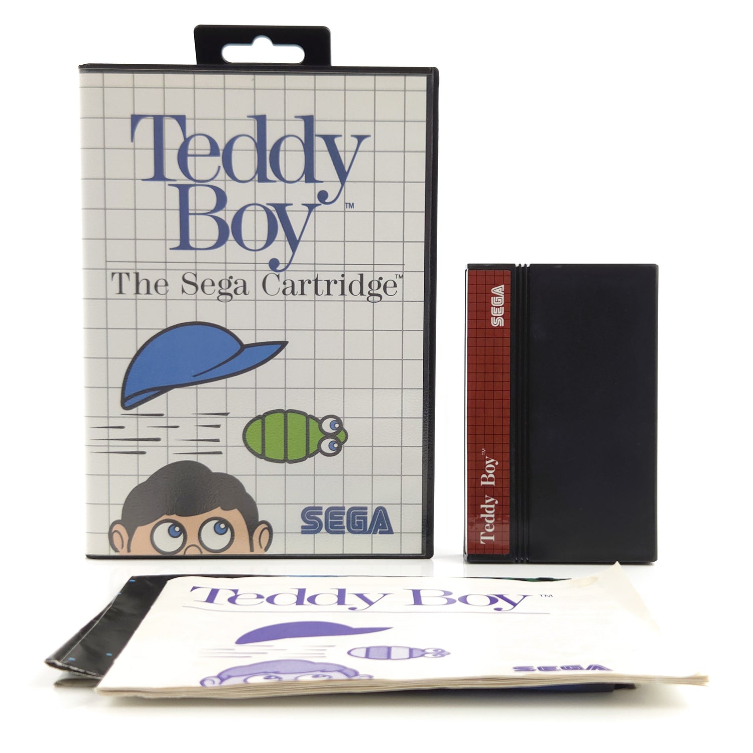 Sega Master System Spiel : Teddy Boy - Modul Cartridge MS OVP Anleitung PAL