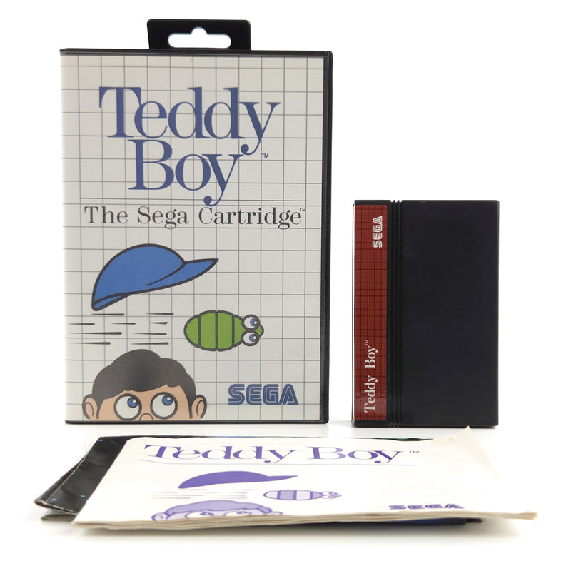 Sega Master System Spiel : Teddy Boy - Modul Cartridge MS OVP Anleitung PAL