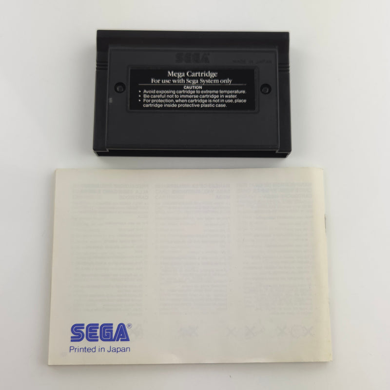 Sega Master System Spiel : Casino Games - MS Cartridge Modul Anleitung OVP PAL