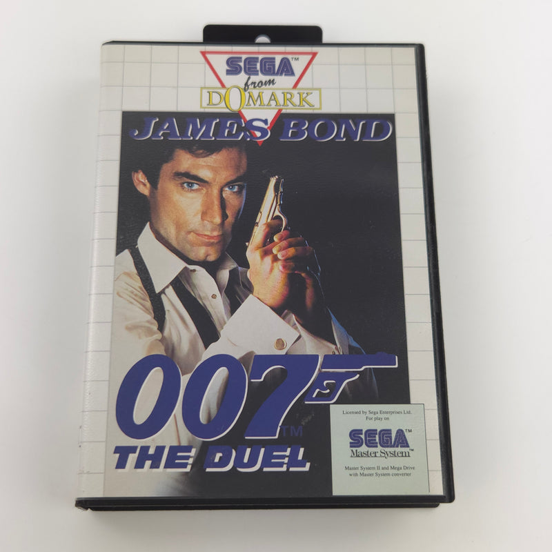 Sega Master System Spiel : James Pond 007 The Duel - MS Modul Anleitung OVP PAL
