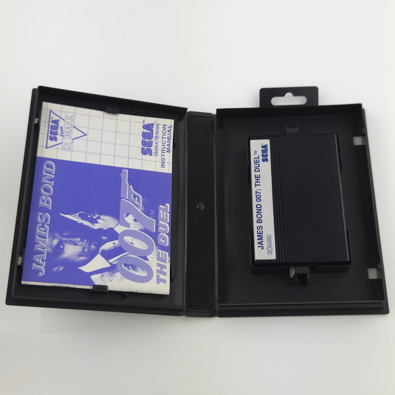 Sega Master System Spiel : James Pond 007 The Duel - MS Modul Anleitung OVP PAL