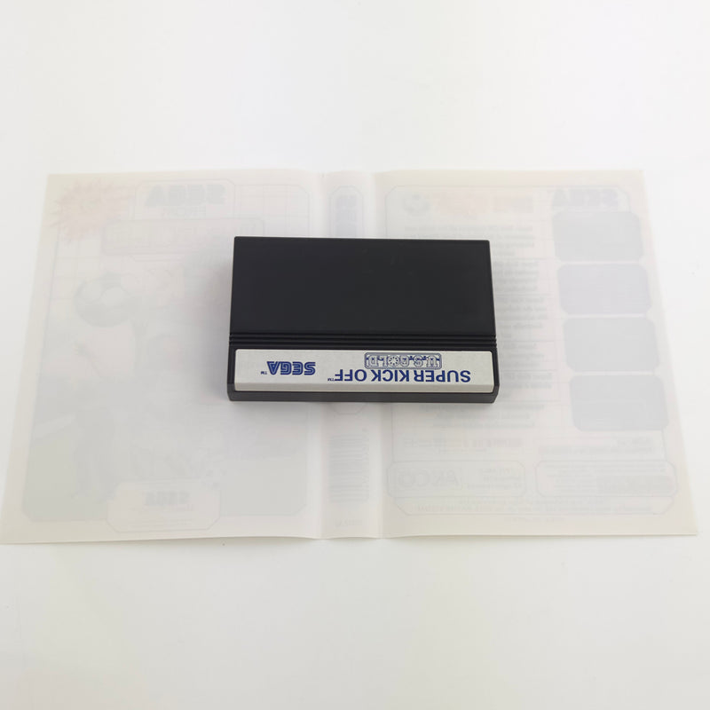 Sega Master System Spiel : Super Kick Off - MS Modul Anleitung OVP PAL