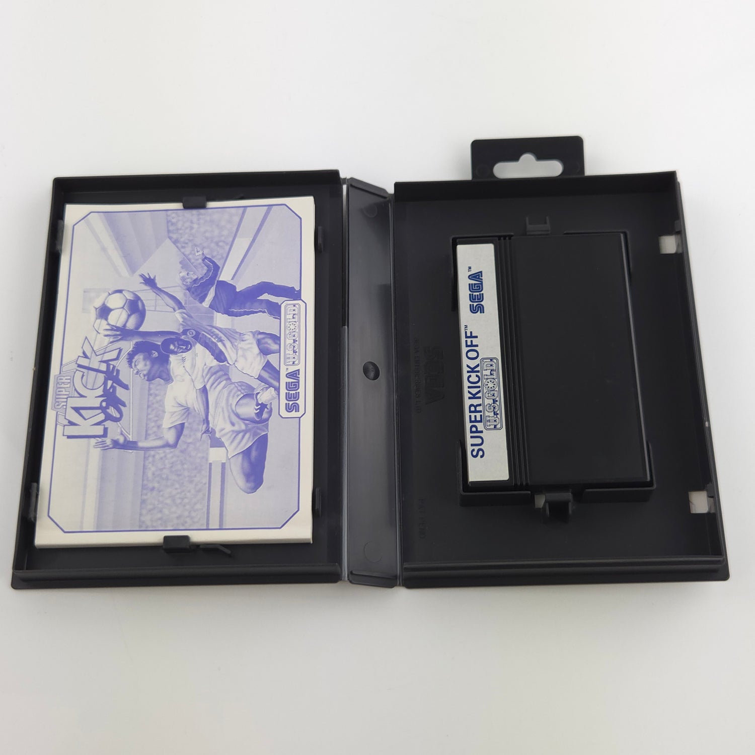 Sega Master System Spiel : Super Kick Off - MS Modul Anleitung OVP PAL