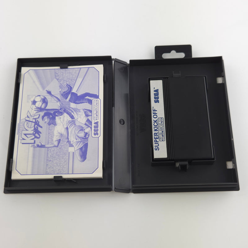 Sega Master System Spiel : Super Kick Off - MS Modul Anleitung OVP PAL