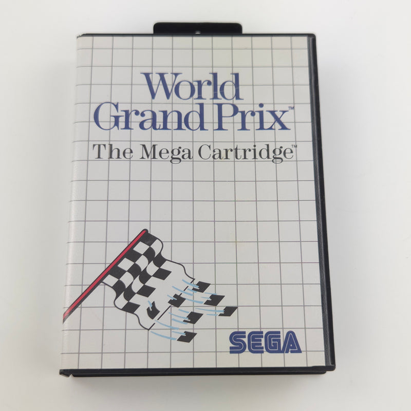 Sega Master System Spiel : World Grand Prix - MS Modul Anleitung OVP PAL