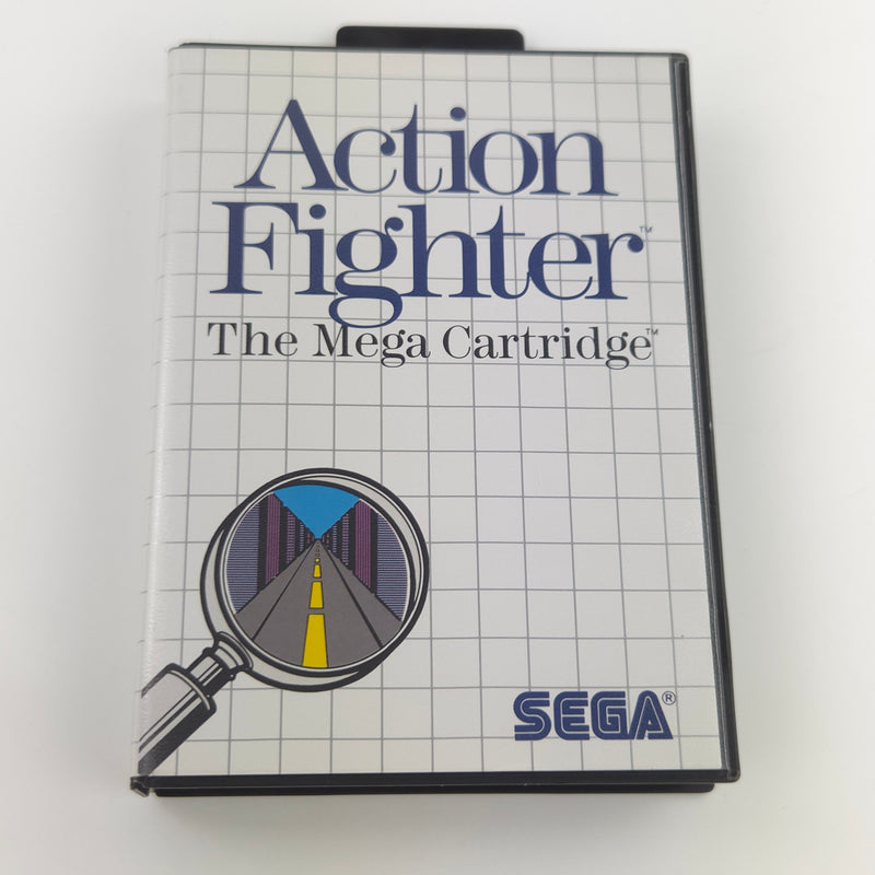 Sega Master System Spiel : Action Fighter - MS Modul Anleitung OVP PAL