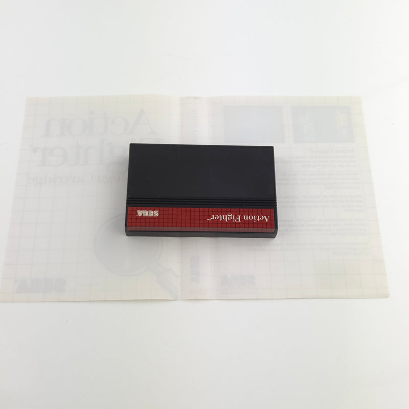 Sega Master System Spiel : Action Fighter - MS Modul Anleitung OVP PAL