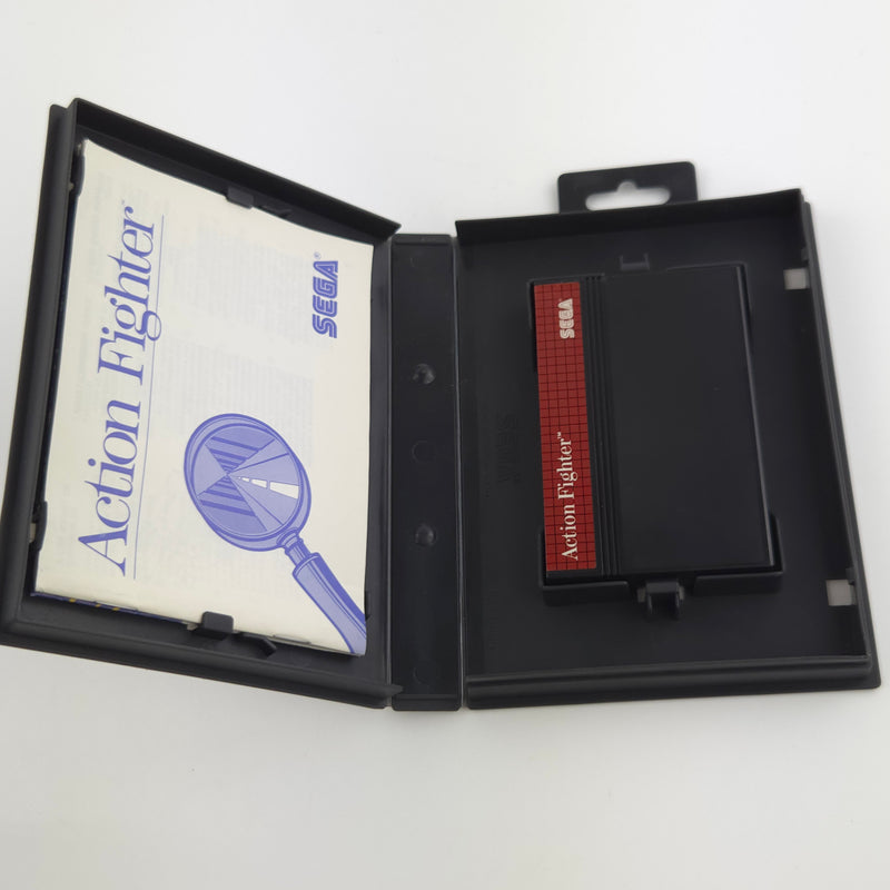 Sega Master System Spiel : Action Fighter - MS Modul Anleitung OVP PAL