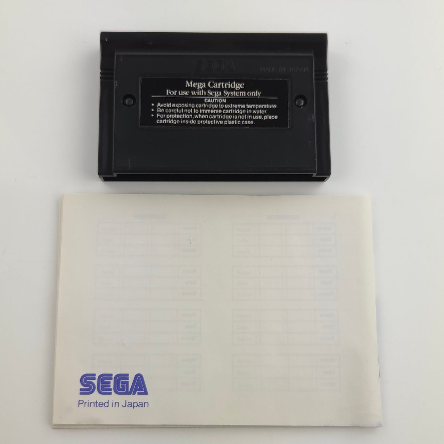 Sega Master System Spiel : Dick Tracy - MS Modul Anleitung OVP PAL