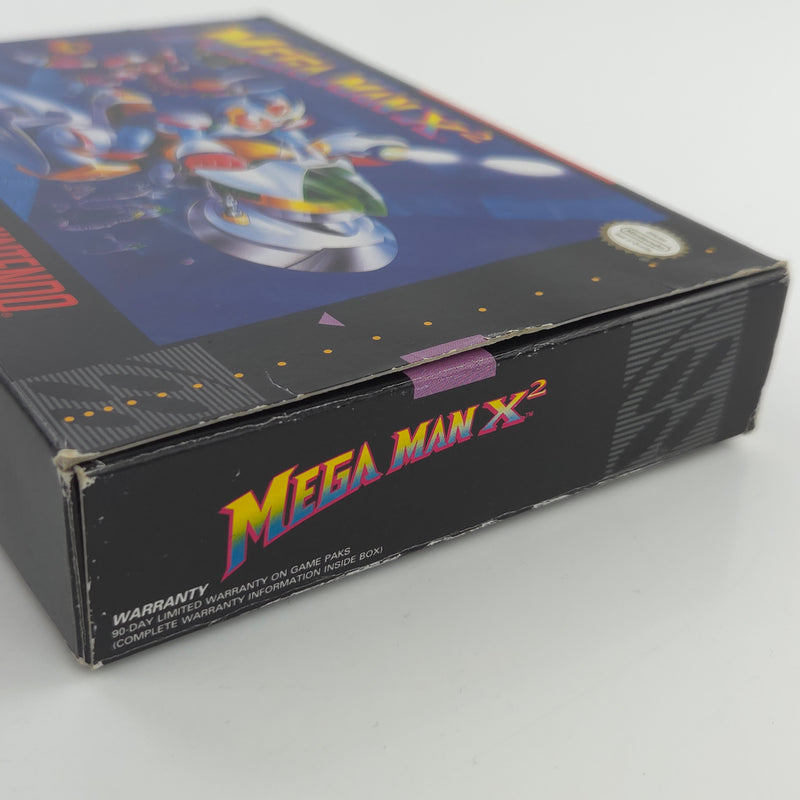 Super Nintendo Spiel : Mega Man X2 - NTSC-U/C USA Version OVP Megaman SNES CIB