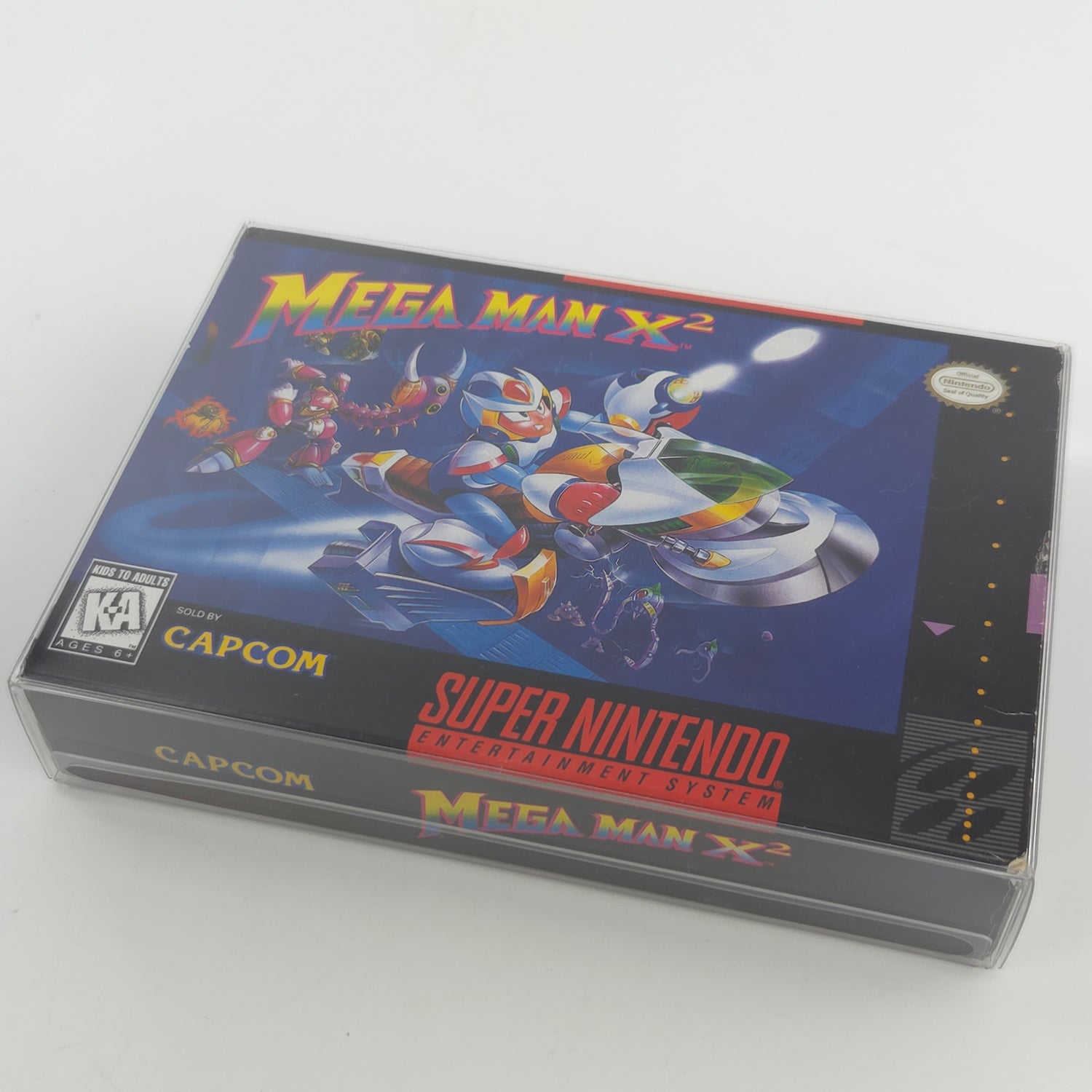 Super Nintendo Spiel : Mega Man X2 - NTSC-U/C USA Version OVP Megaman SNES CIB