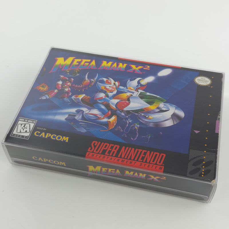 Super Nintendo Spiel : Mega Man X2 - NTSC-U/C USA Version OVP Megaman SNES CIB