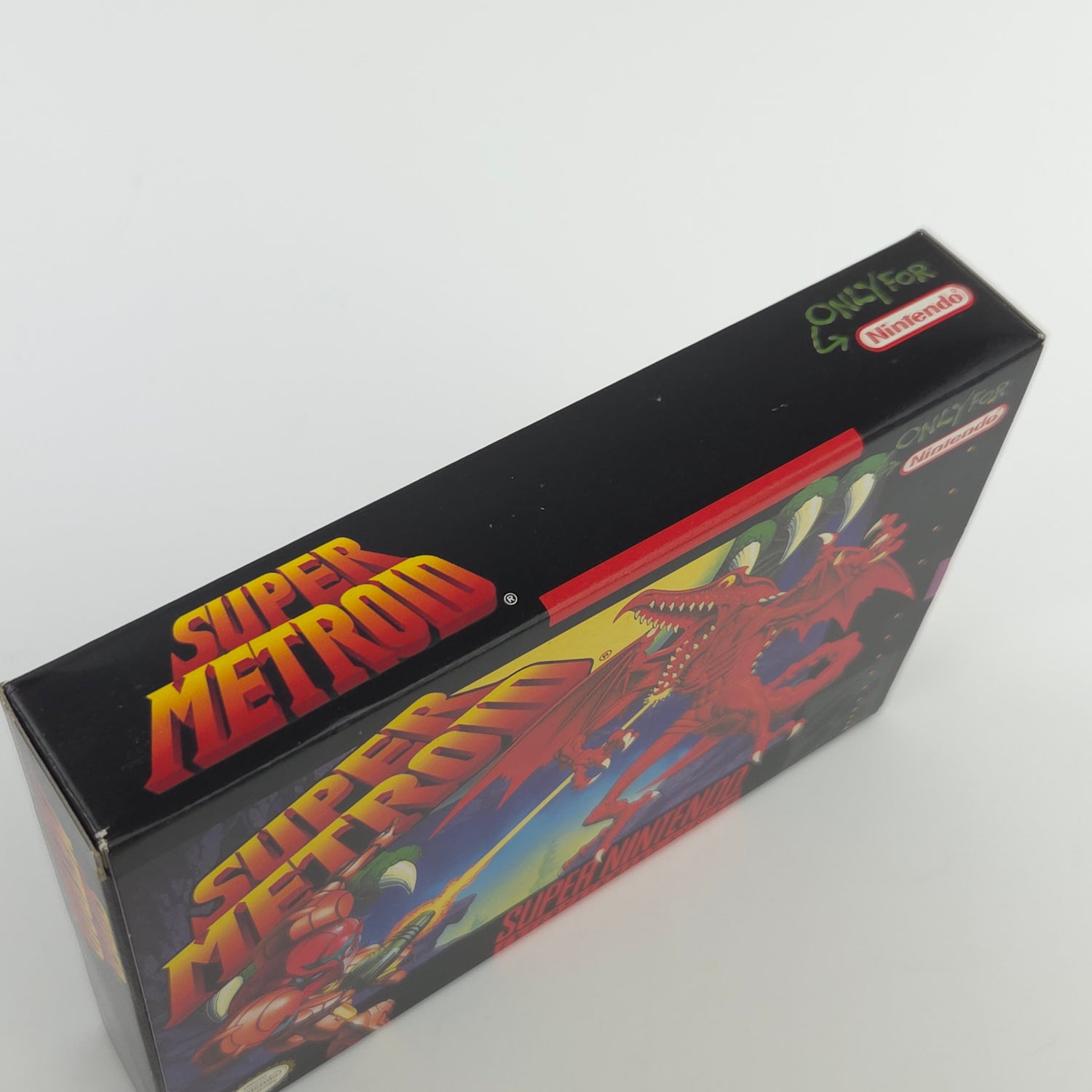 Super Nintendo Spiel : Super Metroid - NTSC-U/C USA Version OVP SNES CIB Samus